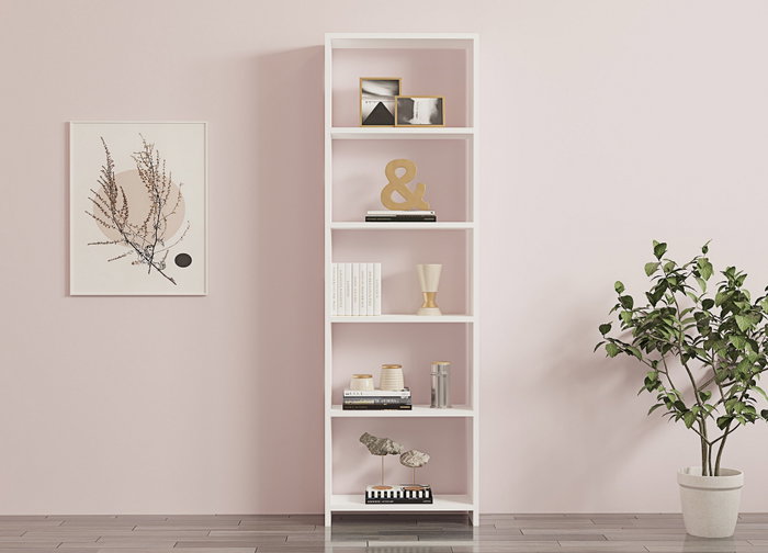 Hanah Home Estantería Escandinava Blanca